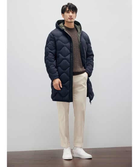 down jacket long /2color　SH2201