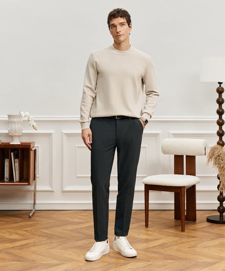 wool sweater half turtleneck /4color　SH2686