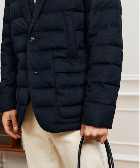 down jacket suit wool /2color　SH2566