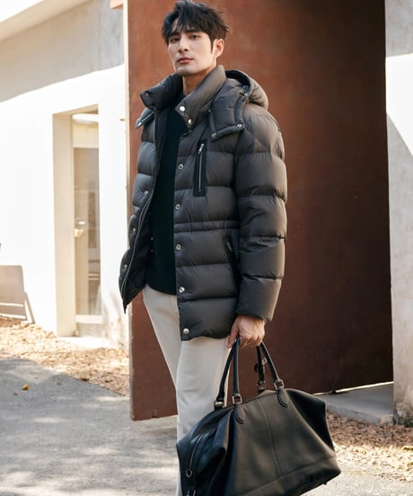 white goose down jacket /2color　SH2393