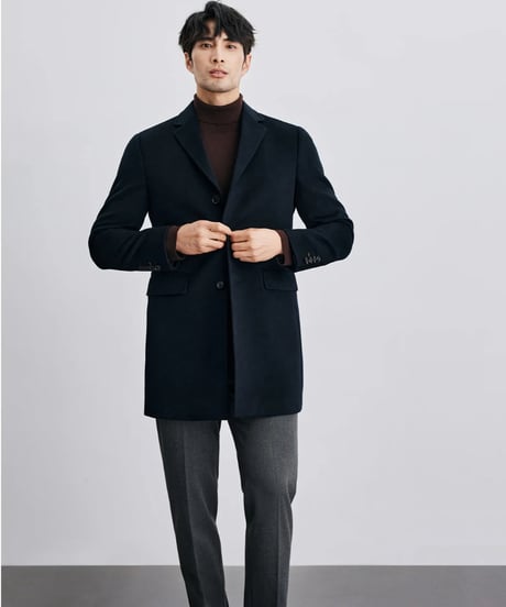 middle coat cashmere 100%　SH2413