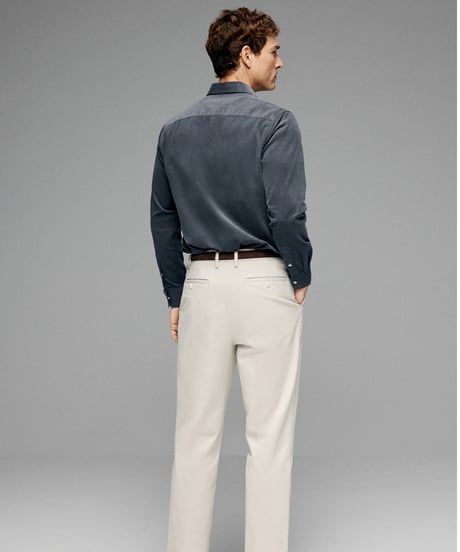 corduroy cotton shirt /2color　SH2639
