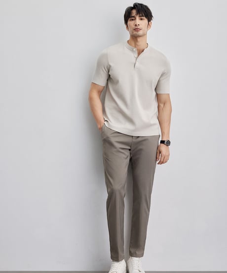 stretch slim casual pants　SH2089