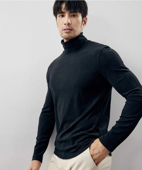 t shirt turtleneck /4color　SH2226