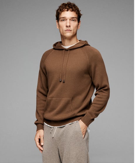 hoodie sweater wool /2color　SH2631