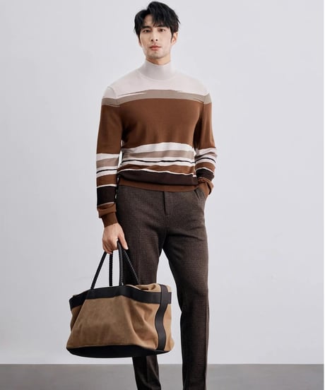 turtleneck sweater wool 100％　SH2317