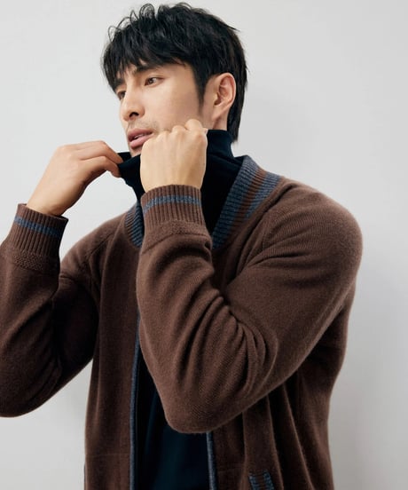 cashmere wool knit cardigan　SH2236