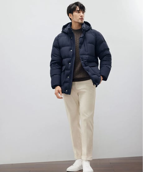 white goose down jacket /2color　SH2202