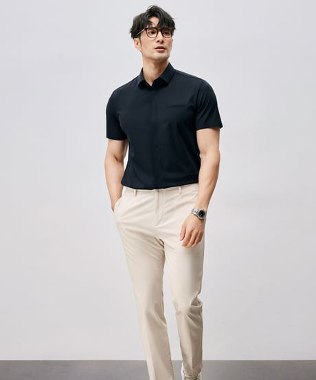 Ice silk cool shirt /2color　SH2543