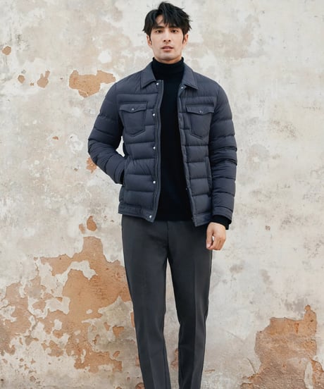white goose down jacket /4color　SH2392