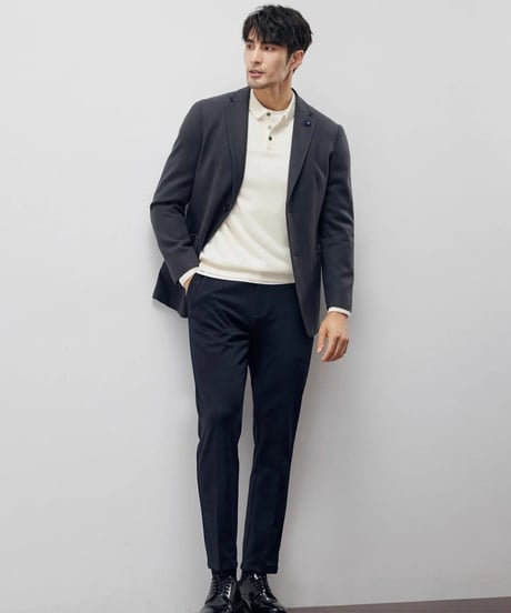 cashmere sweater in original color /2color　SH2215