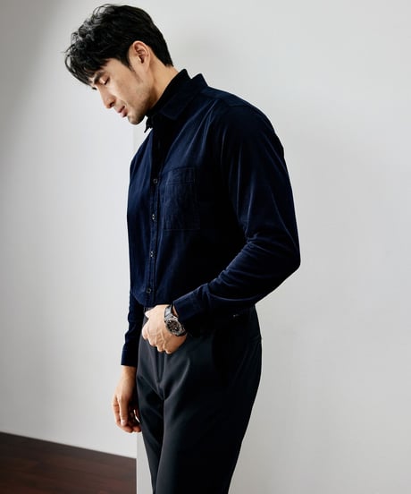 corduroy casual shirt /2color　SH2276
