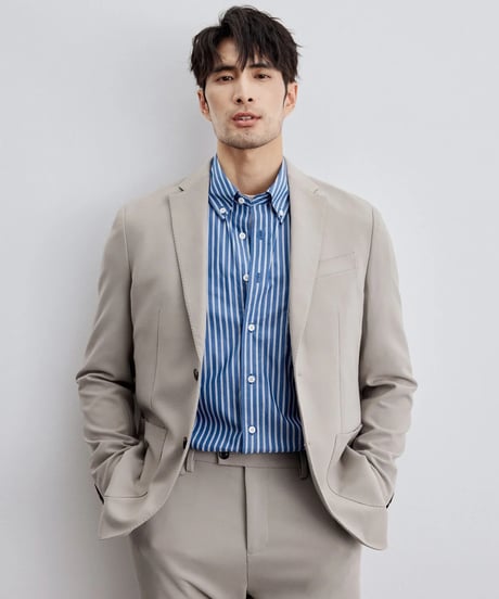 wool casual suit jacket /2color　SH2292