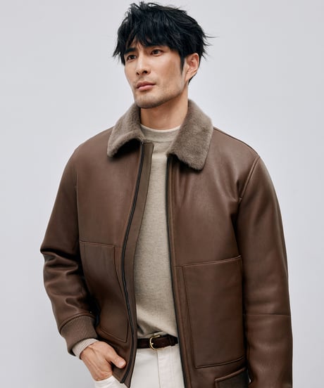 fur jacket sheepskin　SH2588