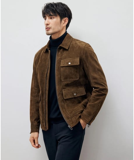 suede leather jacket　SH2181