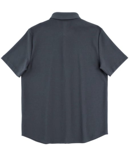 cotton piqué slim shirt /2color　SH2488