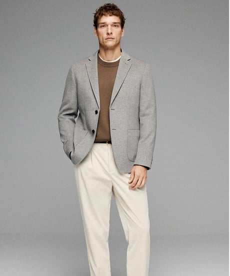 wool cashmere jacket /2color　SH2629