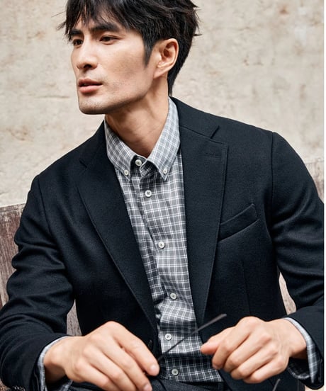 wool casual suit jacket /2color　SH2341