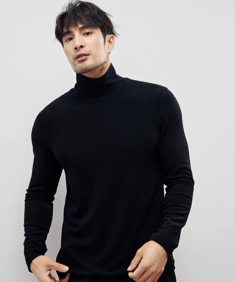 t shirt turtleneck /4color　SH2226