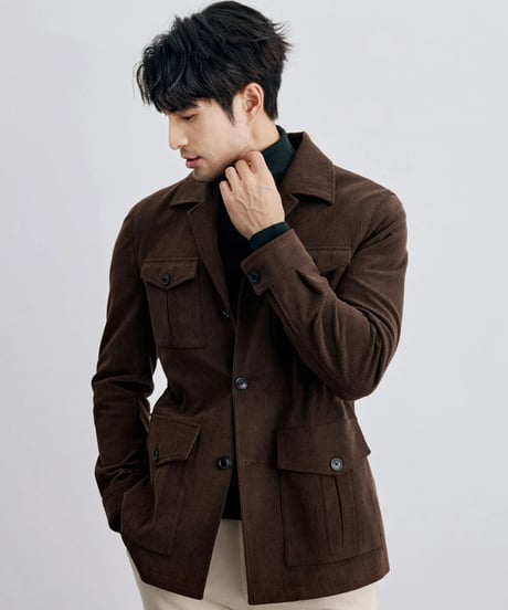 corduroy safari jacket　SH2319