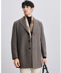 herringbone coat wool 100%　SH2404