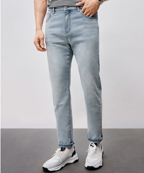 stretch light blue jeans　SH2453