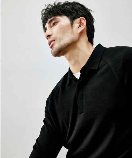 wool raglan sleeve sweater /2color　SH2268