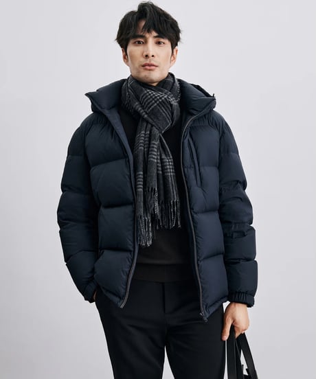 white goose short down jacket　SH2429