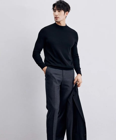 turtleneck sweater wool 100％ /3color　SH2310