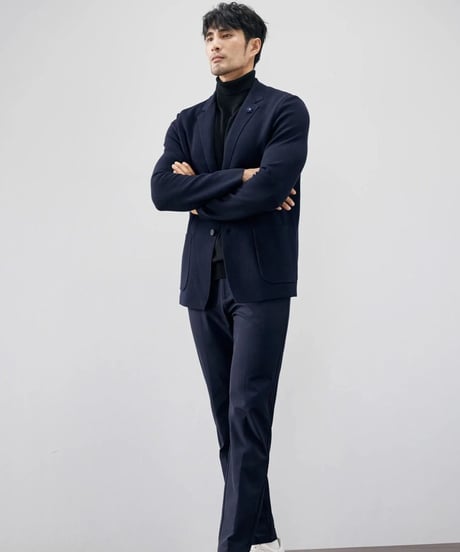 slim wool knit jacket /2color　SH2260
