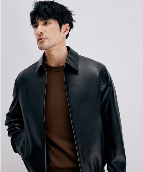 sheep leather jacket /2color　SH2677