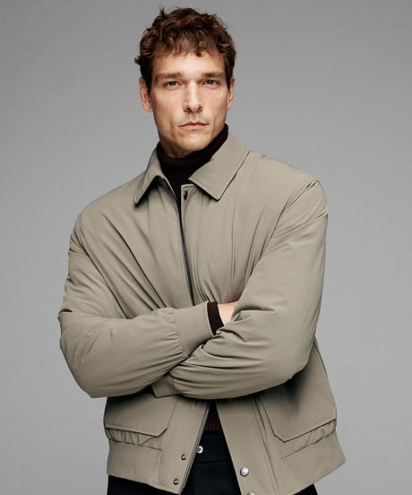 white goose down down jacket /2color　SH2647