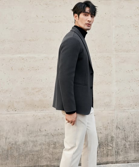 cashmere wool casual suit jacket　SH2381
