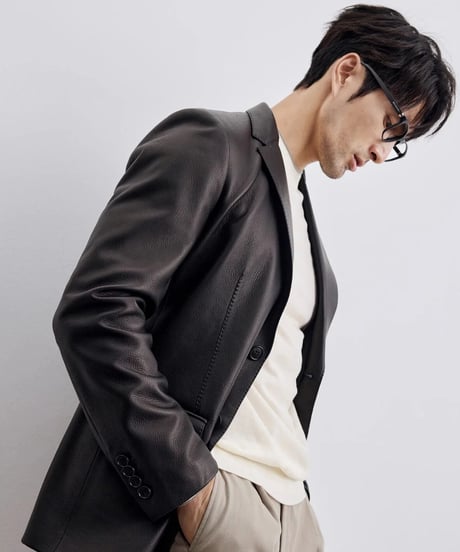 leather jacket lamb 100%　SH2288