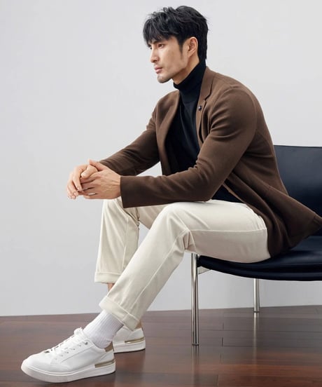 slim wool knit jacket /2color　SH2260