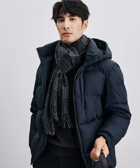 white goose short down jacket　SH2429