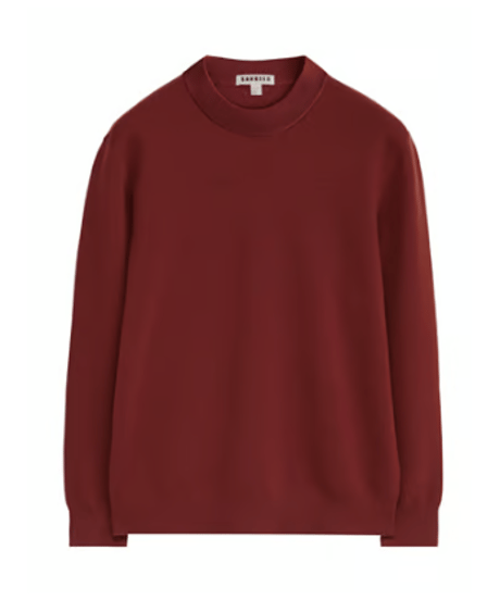 wool sweater half turtleneck /4color　SH2686