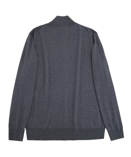 stand collar knit cardigan /2color　SH2449