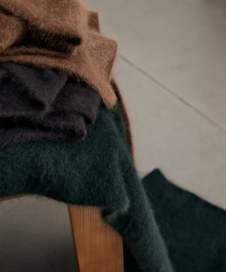 scarf raccoon 100% /3color　SH2402