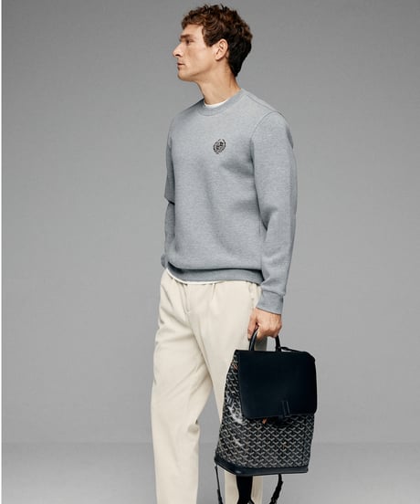 round neck sweatshirt /2color　SH2652