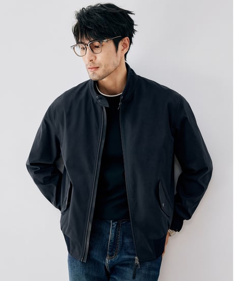 jacket with stand-up collar /2color　SH2672