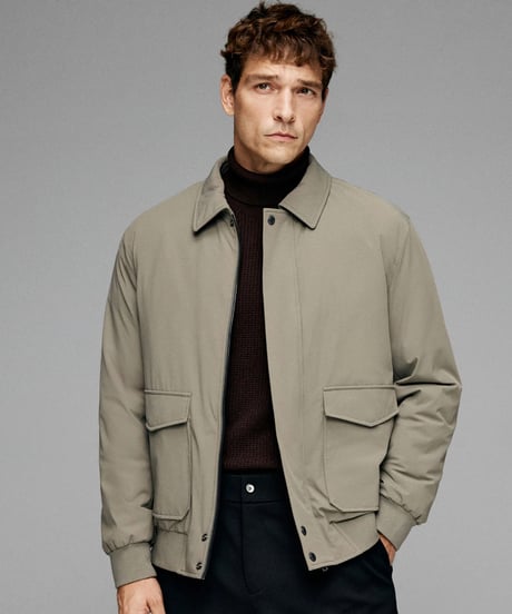 white goose down down jacket /2color　SH2647