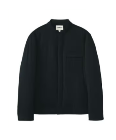 white goose down jacket with stand-up collar /2color　SH2590