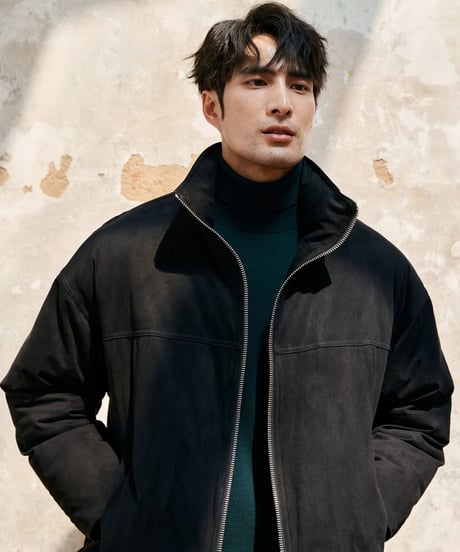 white goose down jacket /2color　SH2378