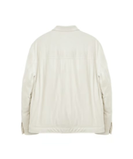 white goose down jacket with stand-up collar /2color　SH2590