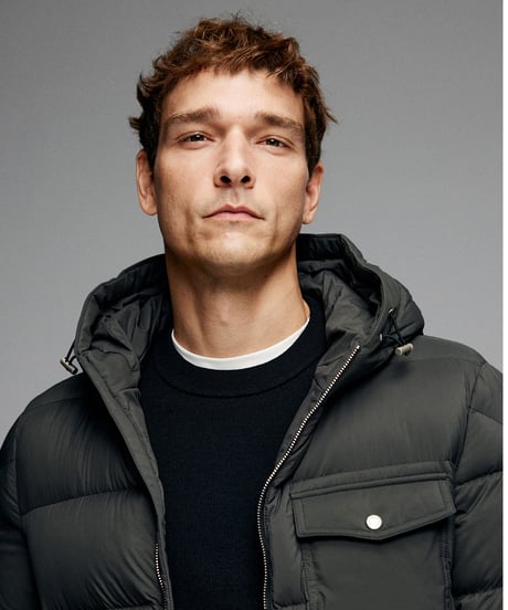 white goose down jacket /2color　SH2619