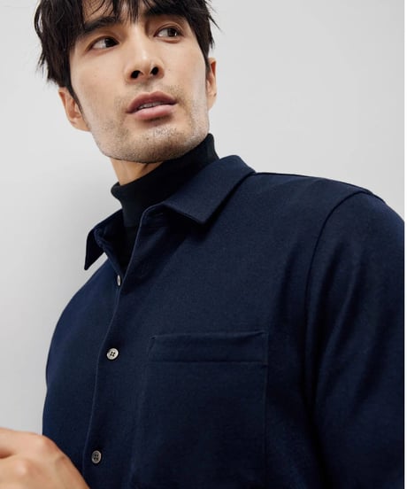 wool knit shirt　SH2217