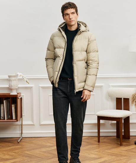 white goose down down jacket /3color　SH2689
