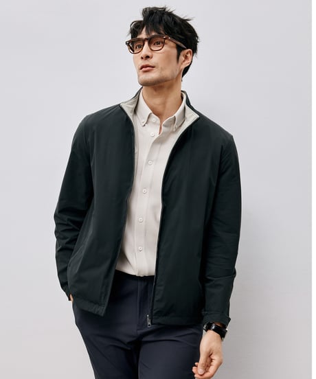 cotton piqué slim shirt /2color　SH2488
