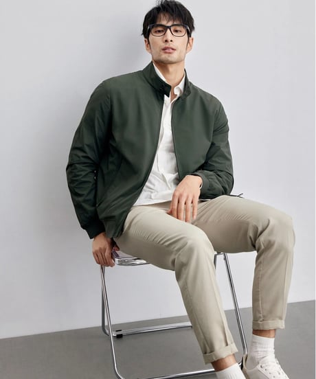 stand collar jacket /2color　SH2139